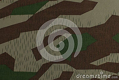 Wehrmacht camouflage world war 2 Stock Photo