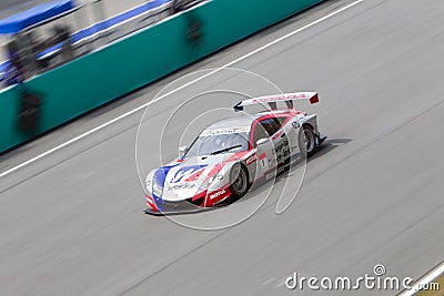 Weider Honda Racing at the SuperGT Malaysia Editorial Stock Photo