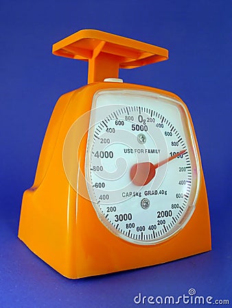 Weighing machine Stock Photo