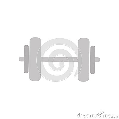 Weight lifting gym accesory icon Vector Illustration