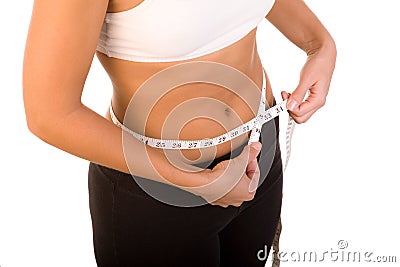 Weight Loss Tape Stock Photo