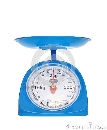 Weight measurement balance Stock Photo