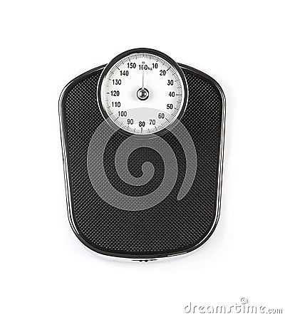 Weight scale Stock Photo