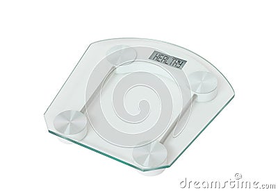 Weight scale - Healthy Stock Photo