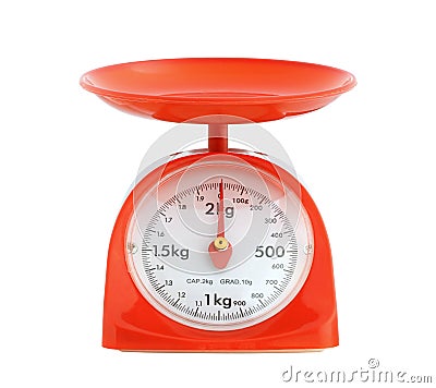 Weight scale Stock Photo