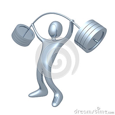 Weightlifter Stock Photo