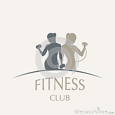 Weightlifting and fitness Vector Illustration