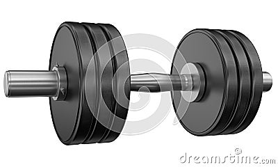 Weightlifting weights Stock Photo