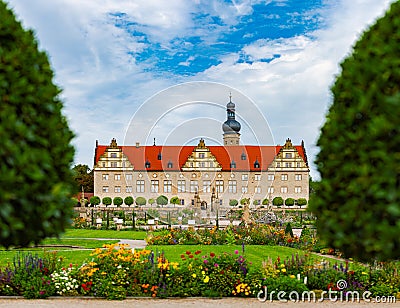 Weikersheim Palace in Weikersheim, Germany Stock Photo