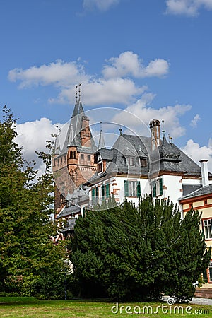 Old Palace in Weinheim, today the city hall of the town Stock Photo