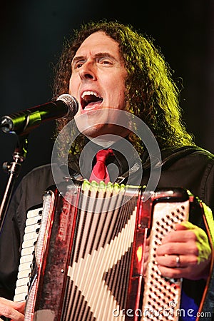 Weird Al Yankovic Performs Editorial Stock Photo