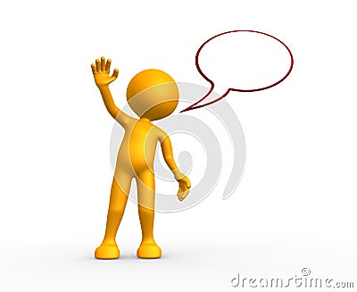 Welcome gesture Stock Photo