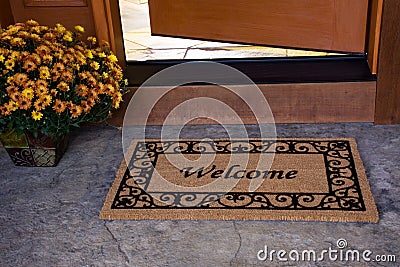 Welcome Home Stock Photo