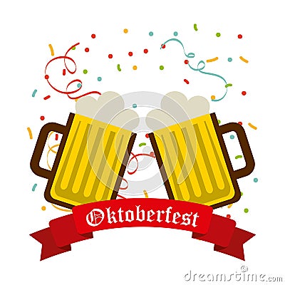 Welcome oktoberfest Vector Illustration