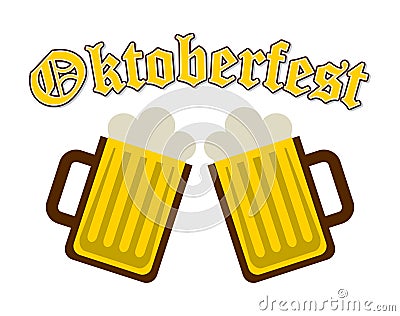 Welcome oktoberfest Vector Illustration