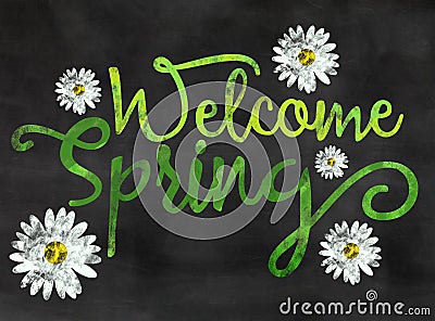 Welcome spring Stock Photo