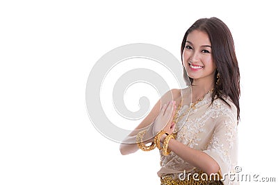 Welcome in thai style Stock Photo