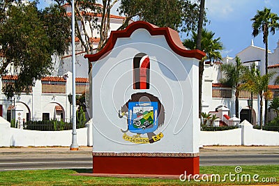 Welcome to Ensenada (BCX 0243 Stock Photo