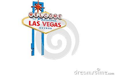 Welcome To Fabulous Las Vegas Nevada Stock Photo