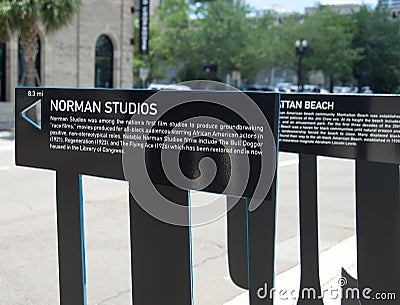 Normal Studios, Jacksonville, Florida Editorial Stock Photo