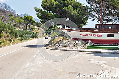 Welcome to Podgora Stock Photo