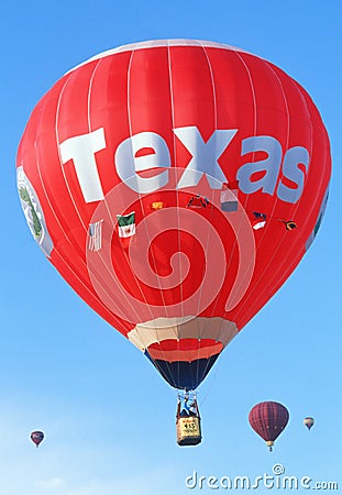 Welcome to Texas Sign Editorial Stock Photo