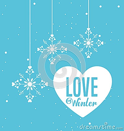 Welcome winter design Vector Illustration