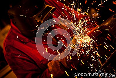 Welder Stock Photo