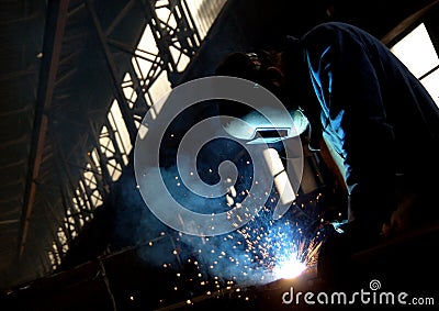 Welders Stock Photo