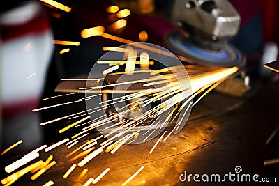 Welding Macro Detailed Stock Photo