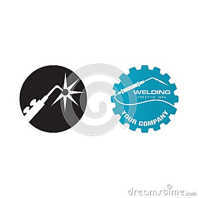 Welding Tool Vector Icon and symbol Design Illustration Vector Illustration