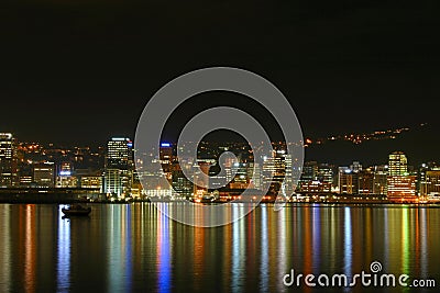 Wellington City, New Zealand Stock Photo
