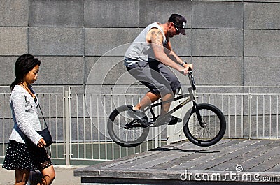 BMX Bike Editorial Stock Photo