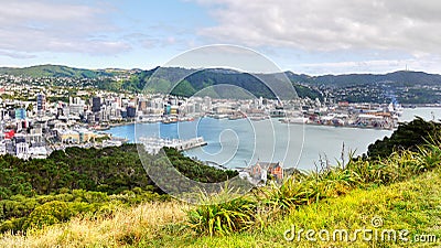 Wellington, New Zealand Stock Photo