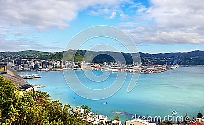 Wellington, New Zealand Stock Photo