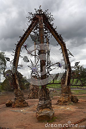 Wellington NSW monument Stock Photo