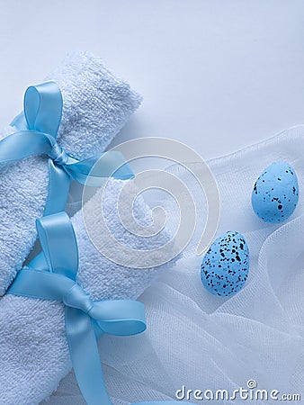 Wellness Easter concept Stock Photo