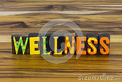 Wellness healthy lifestyle physical fitness mind body soul spirit balance Stock Photo