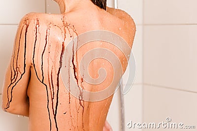 Wellness - young woman detoxifying in a Spa Stock Photo