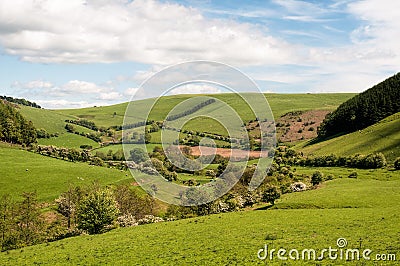 The Welsh Countryside Stock Photo