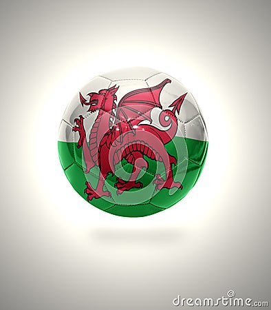 Welsh Football Stock Photo