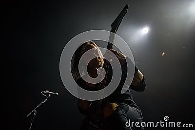 Welsh metalcore band Bullet For My Valentine Editorial Stock Photo