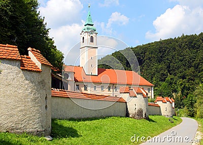 Weltenburg Abbey (Kloster Weltenburg) Stock Photo