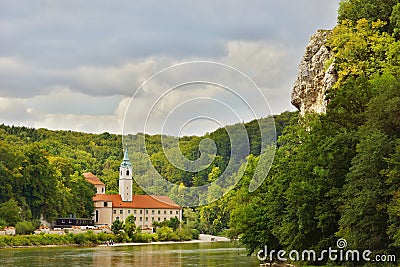 Weltenburg Abbey Stock Photo