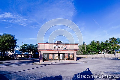 Wendy fast food Restaurant Editorial Stock Photo