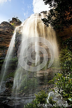 Wentworth Falls, Blue Mountains Stock Photo