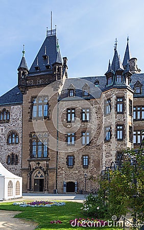 Wernigerode castle, Germany Stock Photo