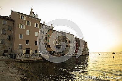 Rovinj, City on the westcoast of Istria, Croatia Stock Photo