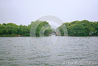 Hangzhou West Lake Stock Photo