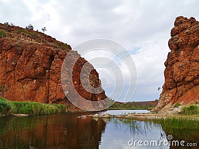 West mcdonnell ranges Stock Photo